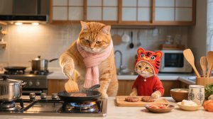 Мама КОШКА третья серия 😻❤️