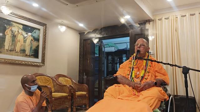 07.03.2026 Онлайн встреча с преданными Среднего Востока - Е.С. Джаяпатака Свами Махарадж