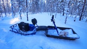 МОТОТОЛКАЧ АЛЬБАТРОС ХЛВ 9. ПЕРВЫЙ ВЫЕЗД 03.02.26