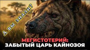 МЕГИСТОТЕРИЙ - Крупнейший Хищник Африки