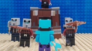 Лего майнкрафт рейд на деревню