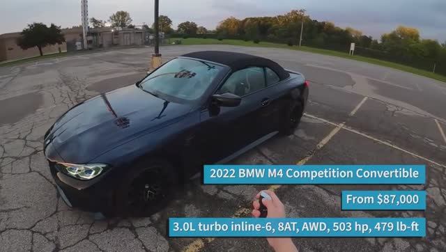Обзор BMW M4 Competition Convertible БМВ М4 Компетишн смотреть онлайн