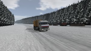 Перевозка деревьев на камезе в Motor Depot