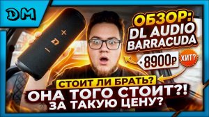 ЧЕСТНЫЙ ОБЗОР ПОРТАТИВНОЙ КОЛОНКИ BARRACUDA ОТ КОМПАНИИ DL AUDIO, ПЛЮСЫ И МИНУСЫ