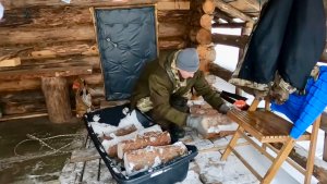 УВЕЗ ЕЁ В ДИКИЙ ЛЕС НА ИЗБУ С НОЧЕВКОЙ !!! ОТДЫХ НА ПРИРОДЕ ОТ ГОРОДСКОЙ СУЕТЫ !
