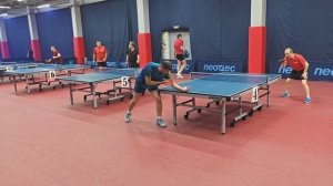 I ф. Грязнов Г. (596) - Недодаев И. (619) 07.03 настольный теннис Любительский турнир СПб