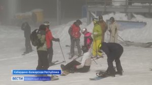 На курорте «Эльбрус» организовали вечернее катание