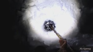 Налим на живца зимой. 6 сезон. 5 серия. (Тычки со льда на налима)