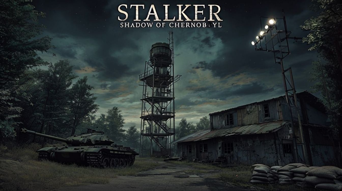 STALKER Shadow of Chernobyl Прохождение в формате "Исследователь" №67 - Военная часть.