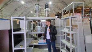 Новые металлические стеллажи от компании "Пакс металл"