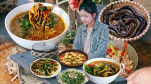 Традиционная кухня. Спокойная деревенская кухня и традиционные вьетнамские блюда.