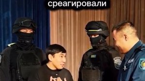 Прикольные Казахские полицейские