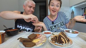 Мукбанг ДЕНЬГИ страшная сила, когда уже некоторые НАЖРУТСЯ?! Накипело! Болталка и семейный обед