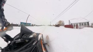 #снегоход brp lynx 900 turbo+insta360_дерев-я покатушка#