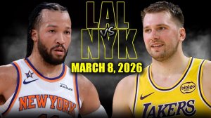 09.03.2026 | ОБЗОР МАТЧА | Лос-Анджелес Лейкерс - Нью-Йорк Никс | Highlights