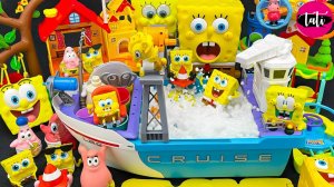 Играем в игрушки из мультика Спанч Боб и свинка Пеппа. Мультфильм для детей. ASMR АСМР