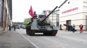 САУ СУ-100, Музей отечественной военной истории, 9 мая 2025