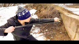 шманяю из рогатки ЧАСТЬ 35