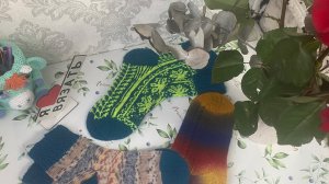 Второй отчет третьего сезона в СП,, Свяжем носочки для мамы и дочки ‘’