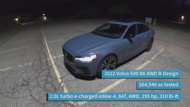 Обзор Volvo S90 B6 AWD R-Design Вольво смотреть онлайн