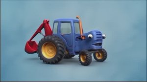 Синий трактор. Учим буквы с синим трактором. Мультик. Развивашка.