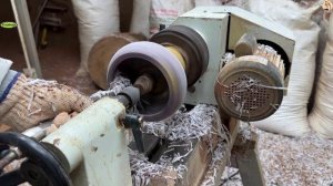 Техника и оборудование , токарный станок, обработка дерева