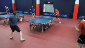 II ф. Бабкин А. (609) - Жук О. (538) 07.03 настольный теннис Любительский турнир СПб