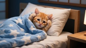 Испугавшись грома, Рыжик находит утешение в маминой любви 💕🌩️