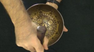 Поющая чаша Бутанская 20 см, Фа# 189 Гц, До# 552 Гц