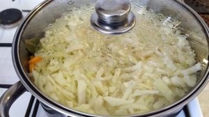 Как приготовить щи из свежей капусты с картофелем и тушенкой