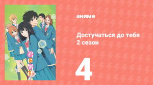 Достучаться до тебя 2 сезон 4 серия «Не понимаю» (аниме-сериал, 2009)