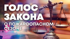 Как проходит подготовка к пожароопасному сезону. "Голос закона"
