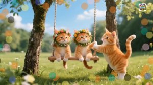 Мама-кошка и ее двое котят пришли позаботиться о больной сестричке | Согревающая душу история