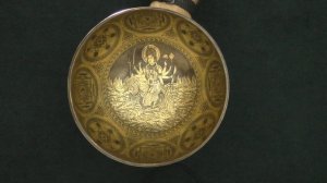 Поющая чаша Бутанская 20,7 см, Фа# 187 Гц, До# 556 Гц