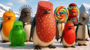 Вся итальянская брейнрот-семья Саламино Пингвино