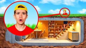 24 ЧАСА ЗАКОПАННЫМИ ПОД ЗЕМЛЁЙ!