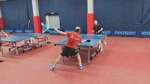 I ф. Зенкин М. (808) - Недодаев И. (619) 07.03 настольный теннис Любительский турнир СПб