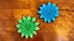 Красивый оригами цветок - цветы из бумаги