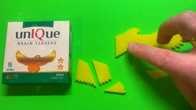 Doctor Puzzle UnQIue  Орел Сложи орла из 16 деталей Assemble  The Eagle From Puzzle Pieces