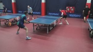 I ф. Грязнов Г. (596) - Казачек Г. (613) 07.03 настольный теннис Любительский турнир СПб