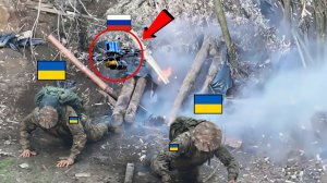 Внезапный момент — российский FPV-дрон обнаруживает украинские бункеры в лесной зоне