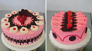 Новый урок по украшению тортов