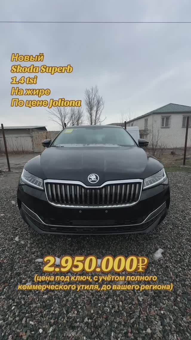 Новый Skoda Superb