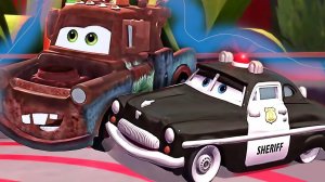 МУЛЬТИКИ ПРО МАШИНКИ 🚗 МОЛНИЯ МАКВИН И ДИКИЙ РОКОТ МОТОРОВ. ПОГОНЯ НА ПРЕДЕЛЬНОЙ СКОРОСТИ 🚀