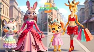 ДЖУДИ ХОППС БОГАТАЯ vs БЕДНАЯ