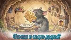 Зачем в сыре дыры?