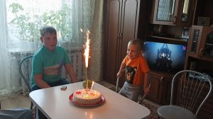 Садим семена. День рождение Арсюши.