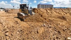 Oh Wonderful Process Fully 100% In New Project Of Filling Soils Hollow Space Fence Skills Operator