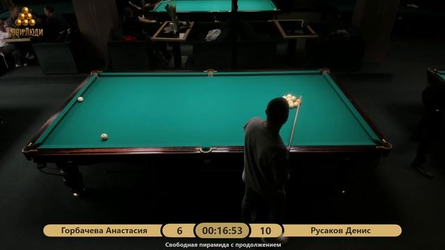 Горбачева Анастасия VS Русаков Денис