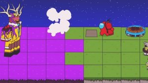 Амогусы против 99 ночей в лесу и Спрунки, анимация